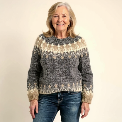 Lucille – Nordic Fair Isle Knit Jumper