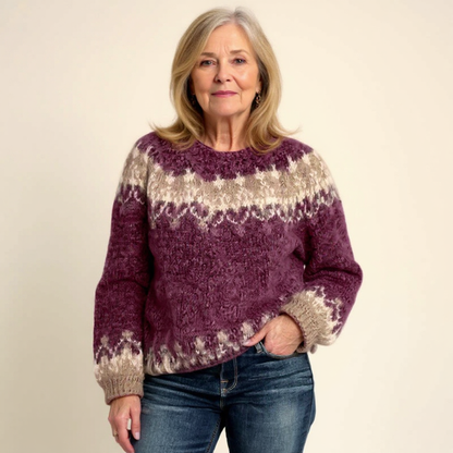 Lucille – Nordic Fair Isle Knit Jumper