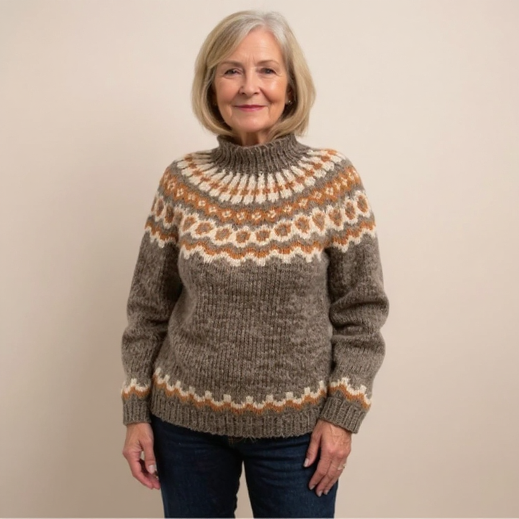 Juanita – Fair Isle Knit Jumper