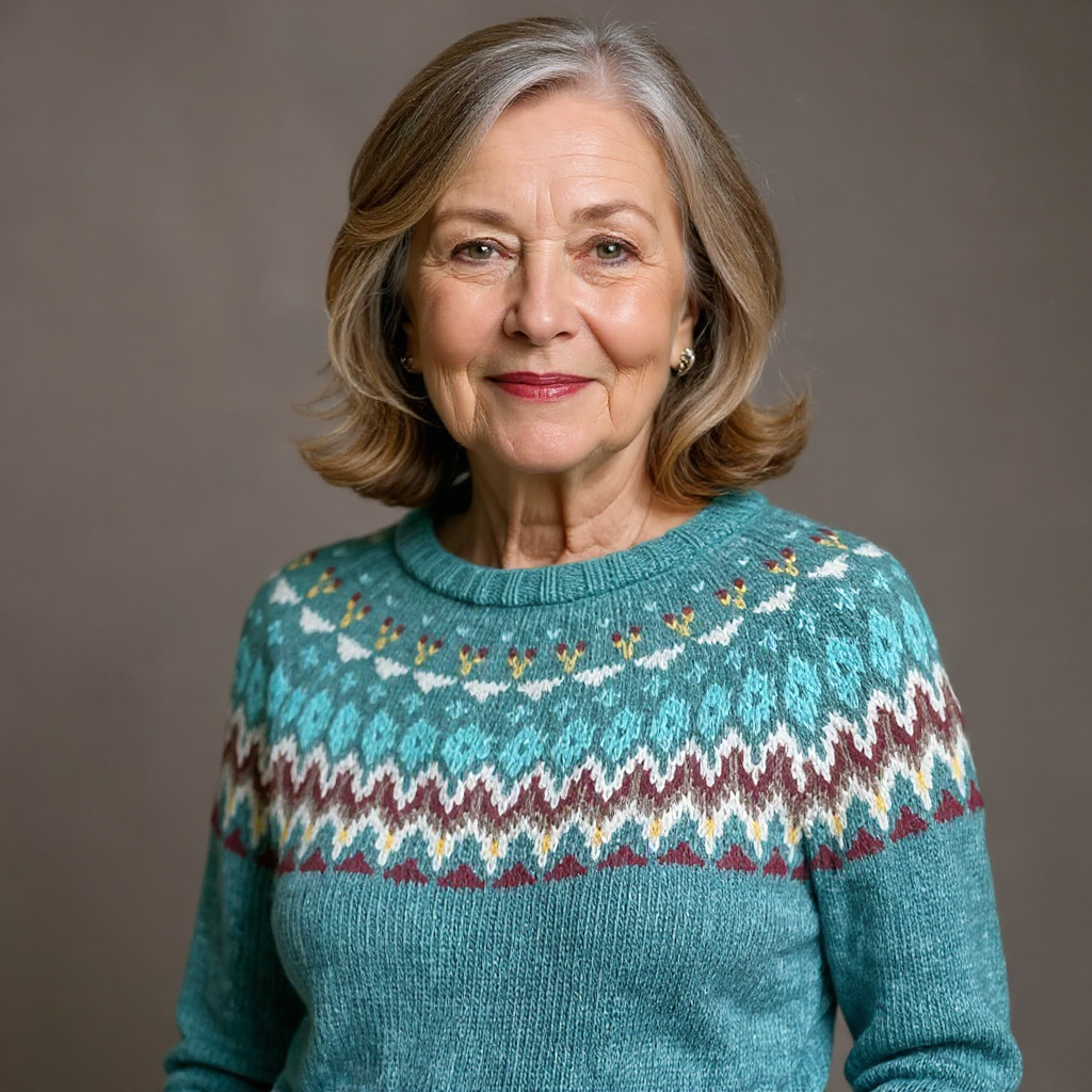 Margaret – Nordic Knit Fairisle Jumper