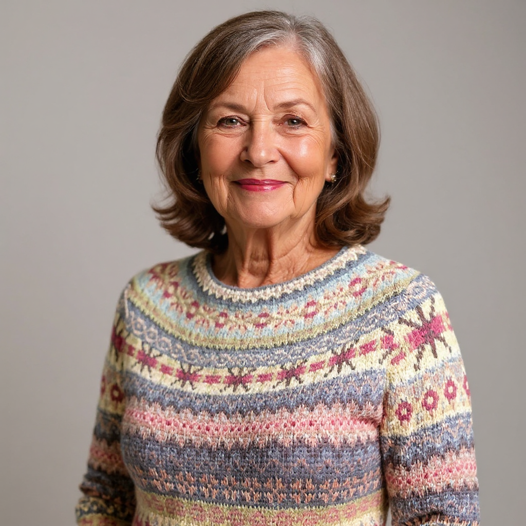 Vera – Fair Isle Knit Jumper