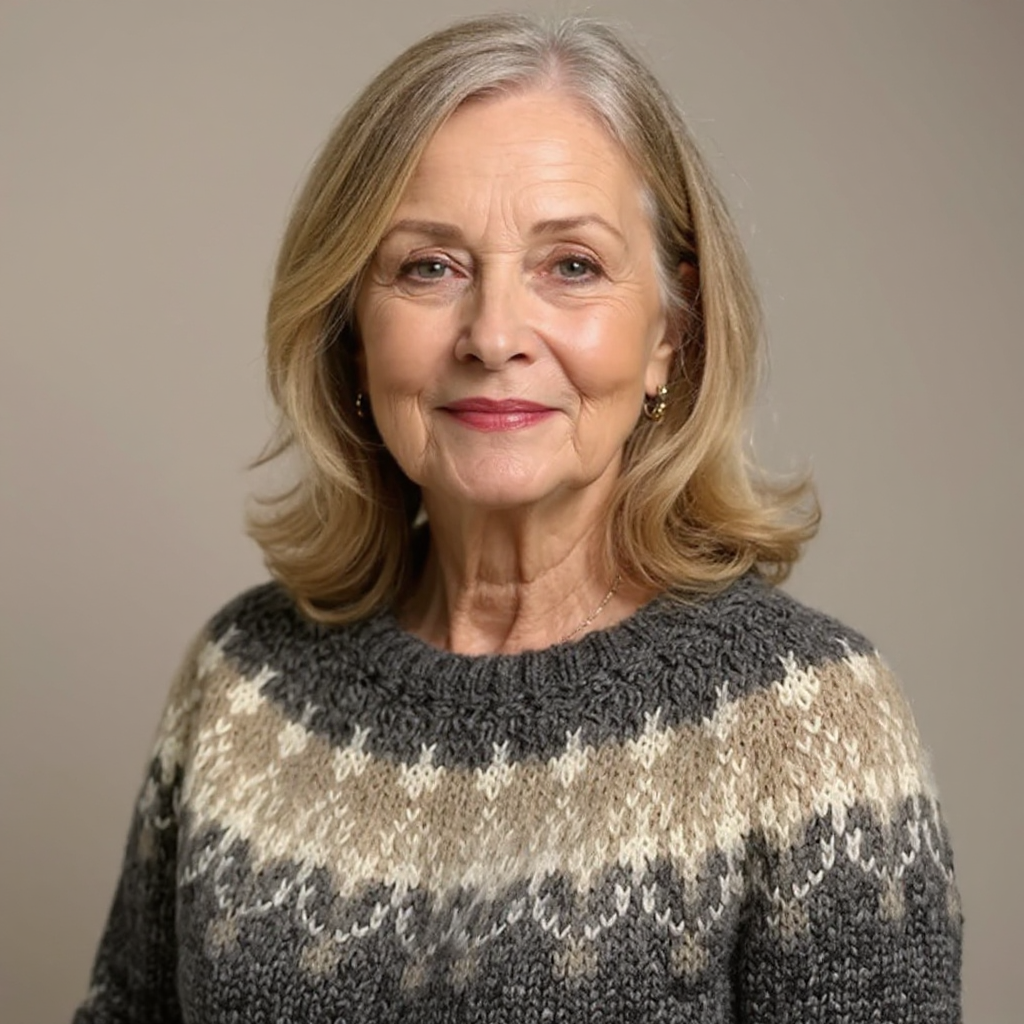 Lucille – Nordic Fair Isle Knit Jumper