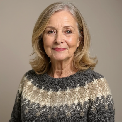 Lucille – Nordic Fair Isle Knit Jumper