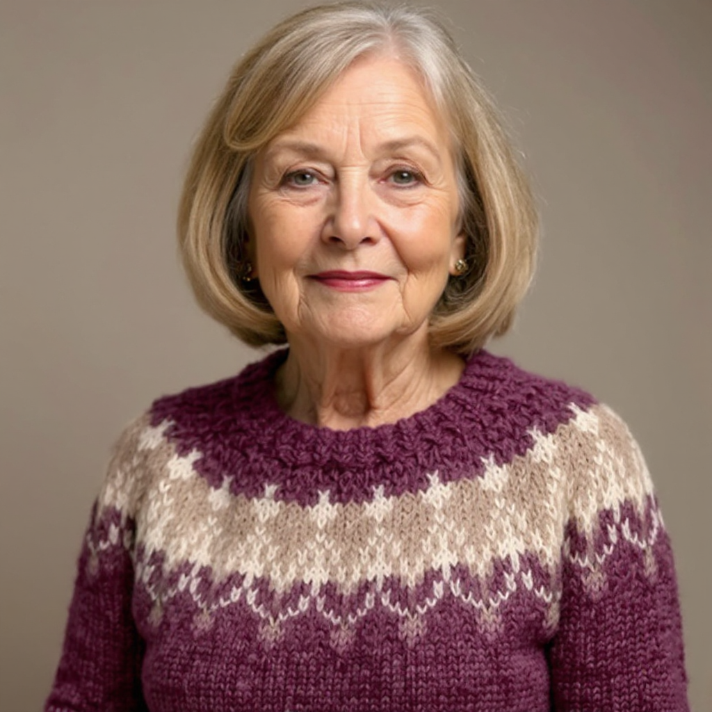 Lucille – Nordic Fair Isle Knit Jumper