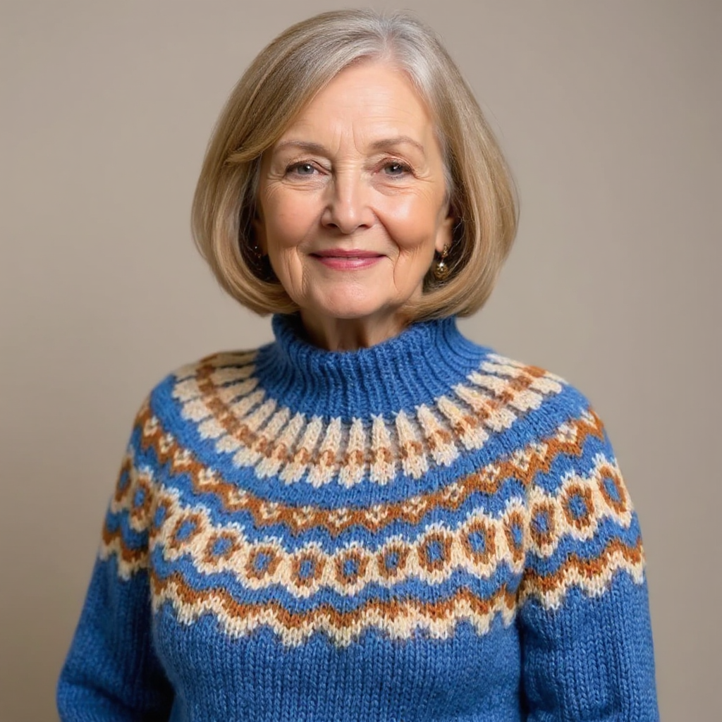 Juanita – Fair Isle Knit Jumper