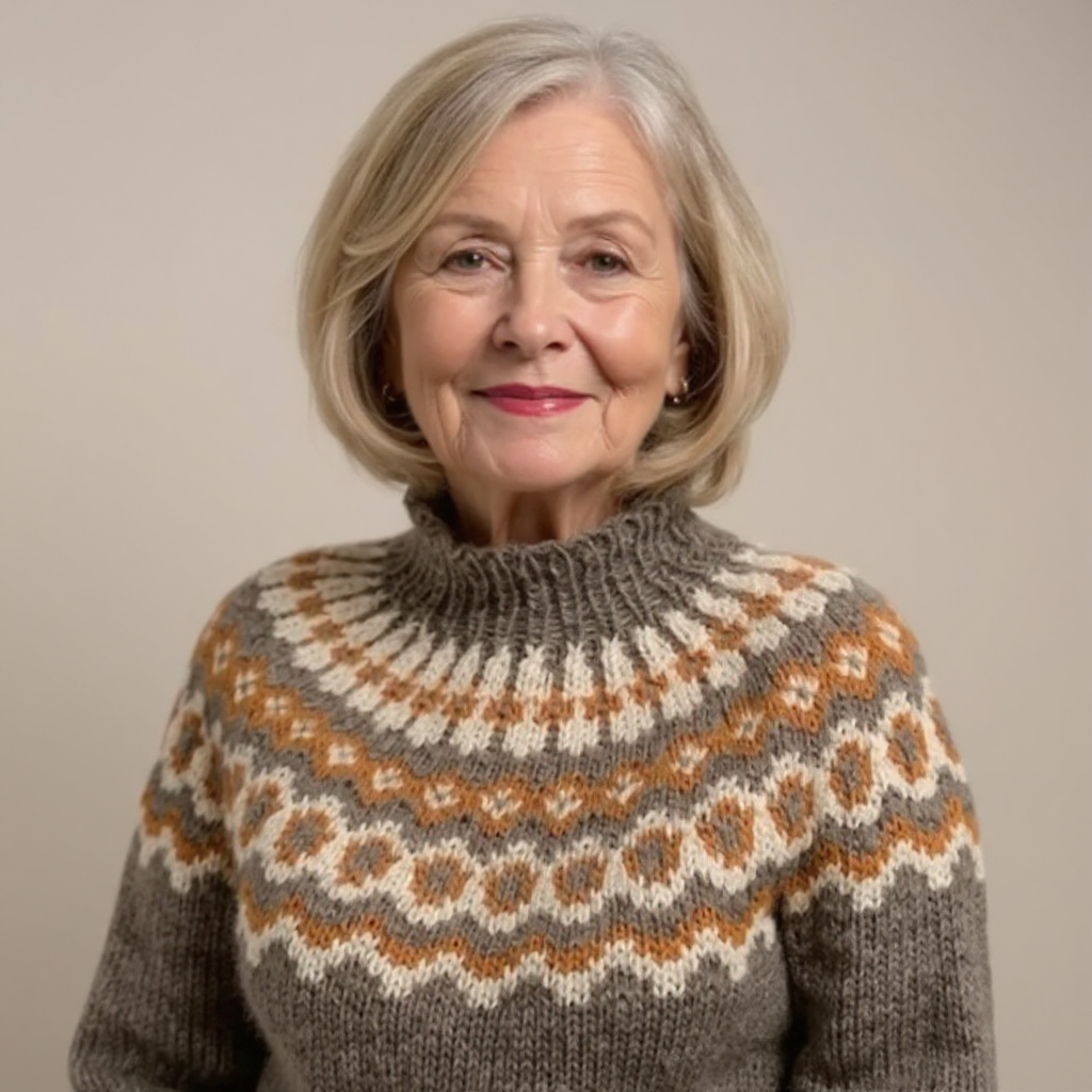 Juanita – Fair Isle Knit Jumper