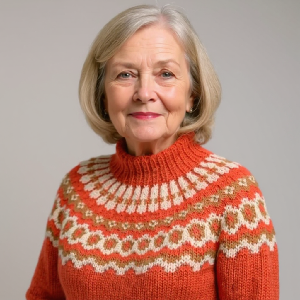 Juanita – Fair Isle Knit Jumper