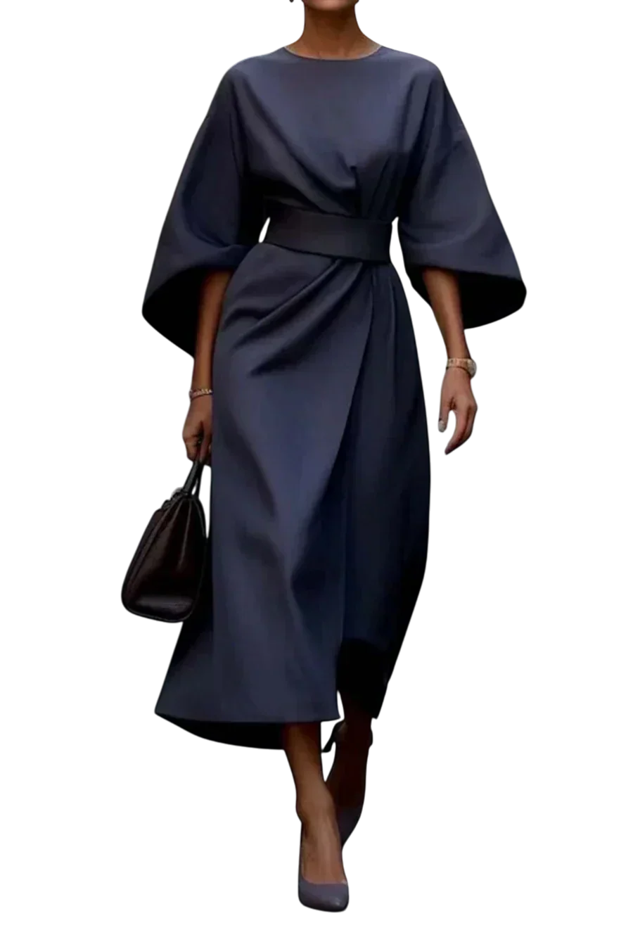 Carla | Elegant Lantern Sleeve Dress