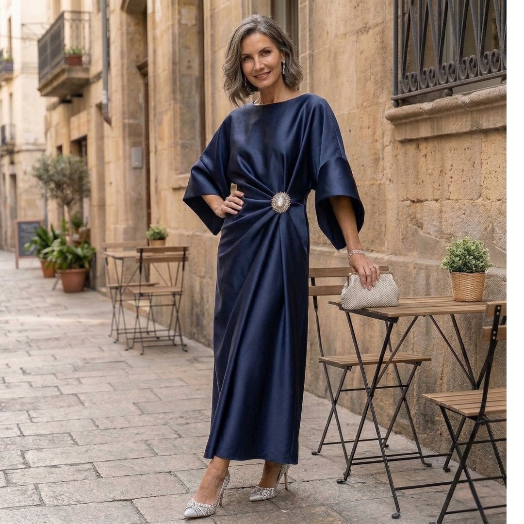 Raniya | Carmina Liquid Satin Gown