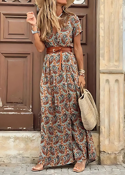 Susanne – Floral Boho Maxi Dress