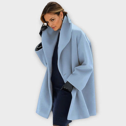 Rae – Elegant Relaxed Lapel Coat