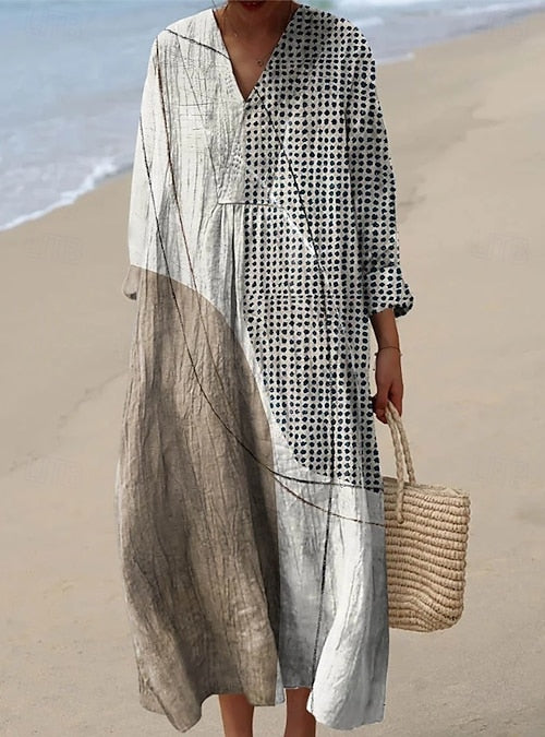 Kortney | Artist-Print Dress