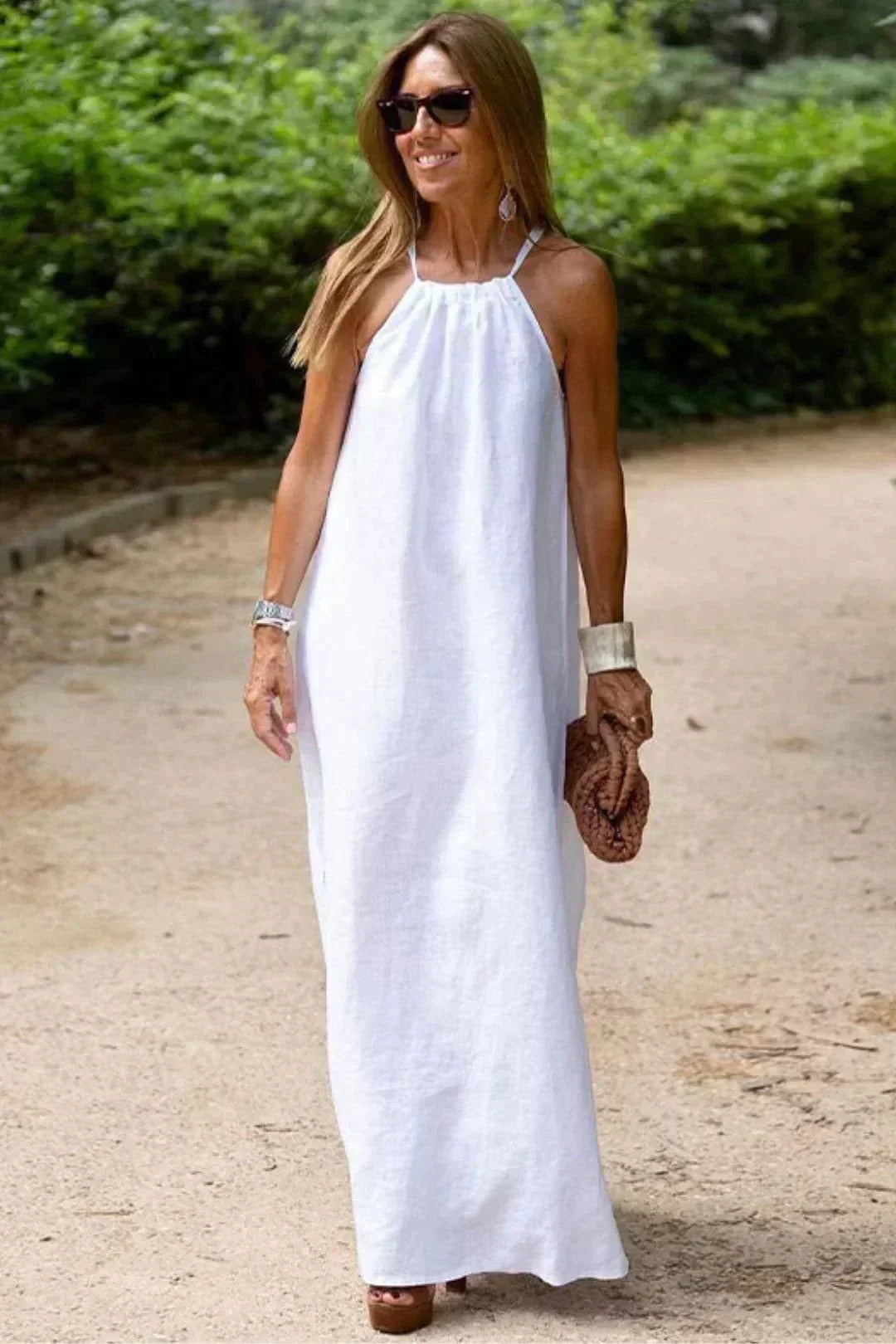 Jovie | Corcega Linen-Look Dress