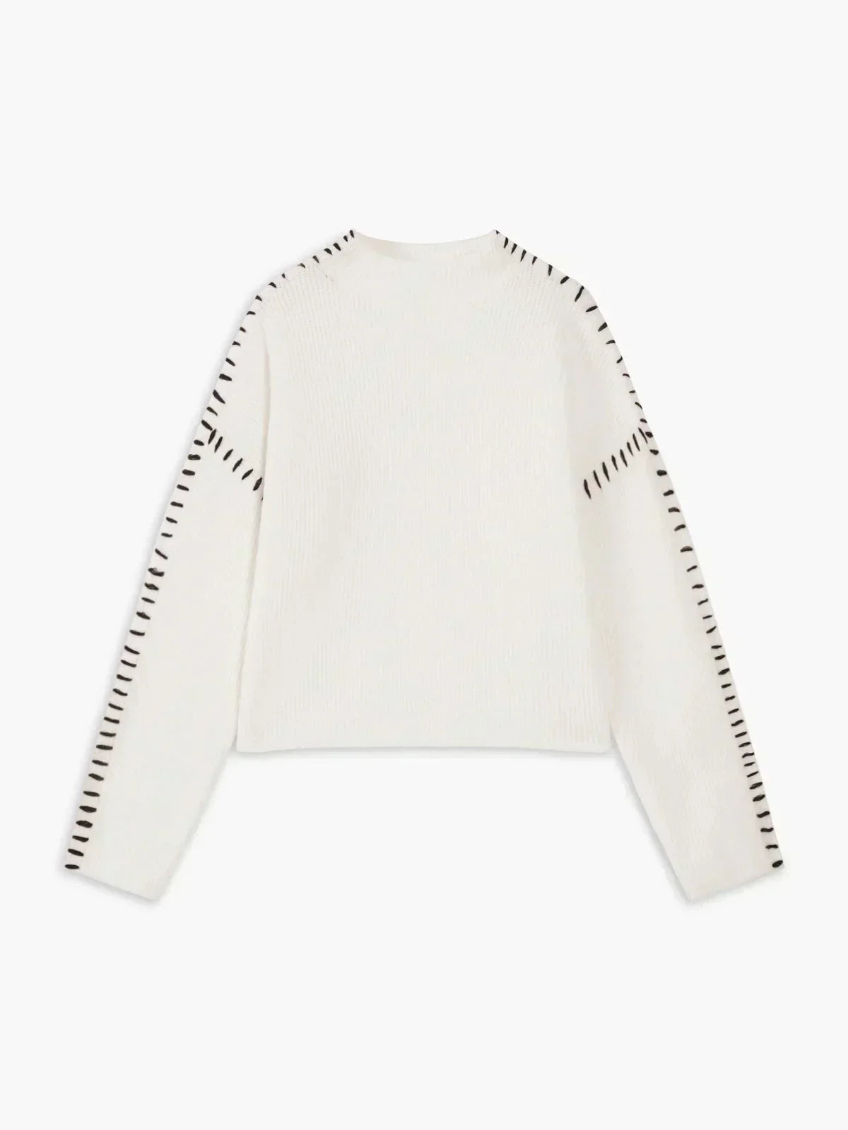 Jolene – Oversized Whipstitch Detail Jumper