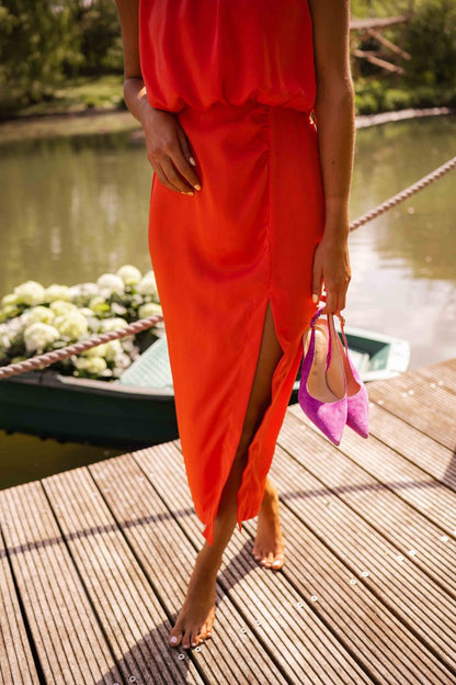 Rhea | Summer Midi Dress