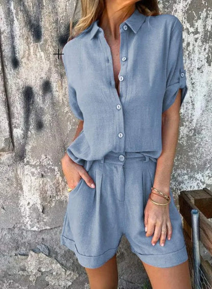 Winona | Set Buttoned Light