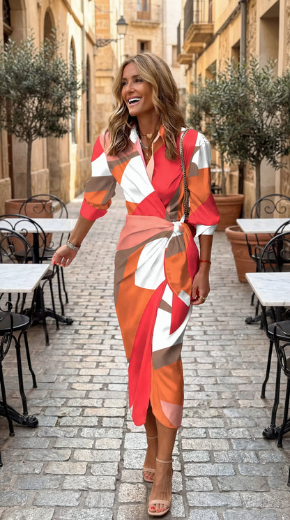 Kirra | Striped Midi Dress