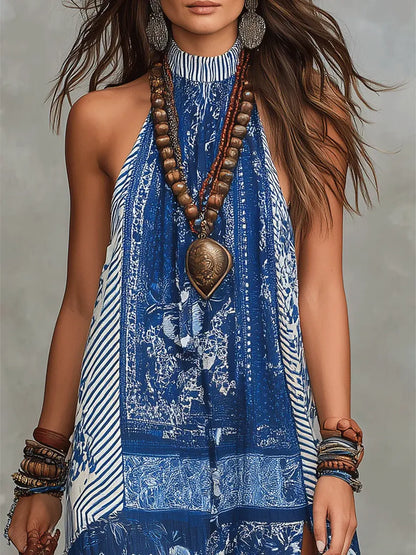 Tula | Patchwork Maxi Dress