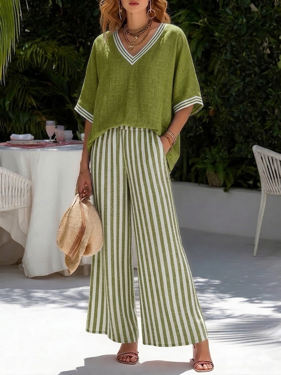 Sahara | Elegant Linen-Look Set