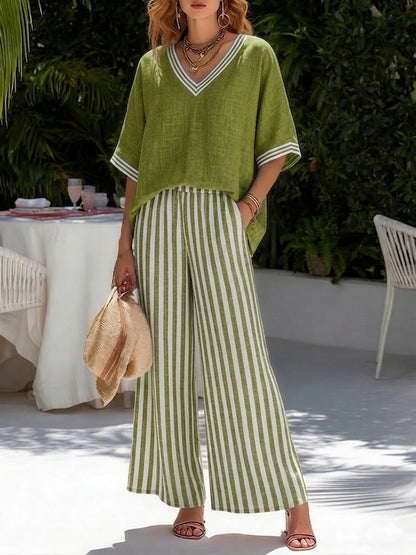 Sahara | Elegant Linen-Look Set