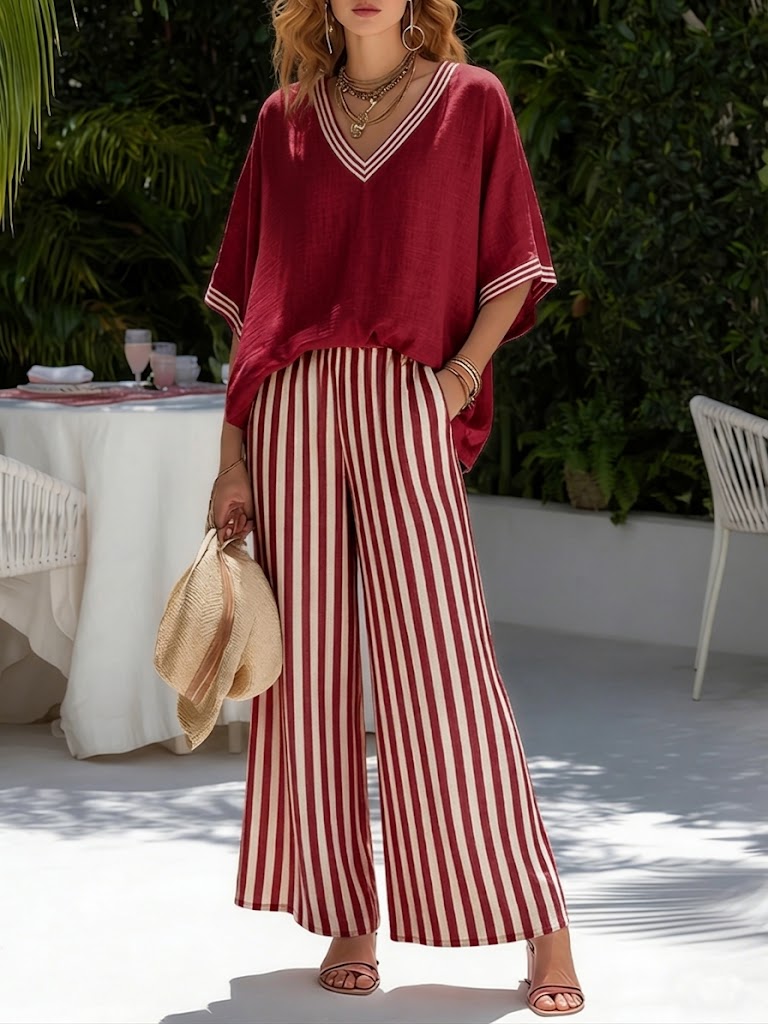 Sahara | Elegant Linen-Look Set