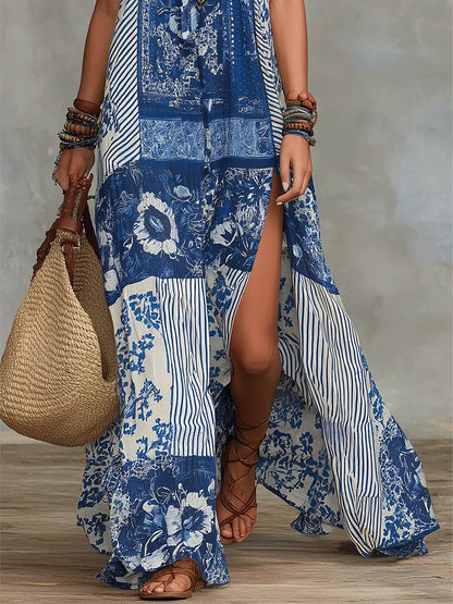 Tula | Patchwork Maxi Dress