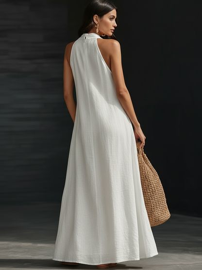 Regina | Halter Maxi Dress