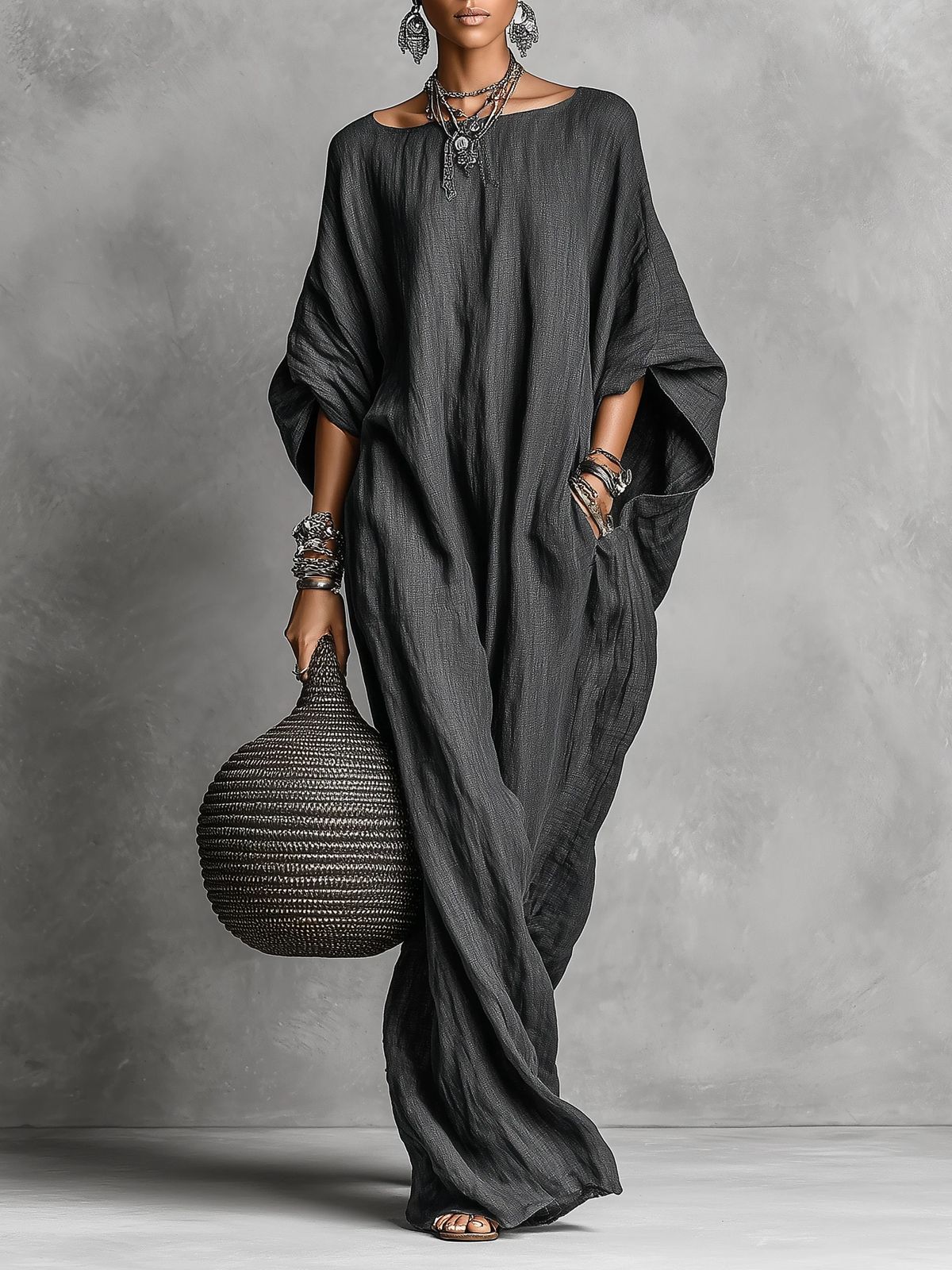 Lilian | Oversized Maxi Dress