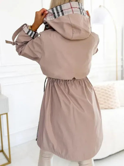 Pauline – Hooded Zip-Up Wind Jacket