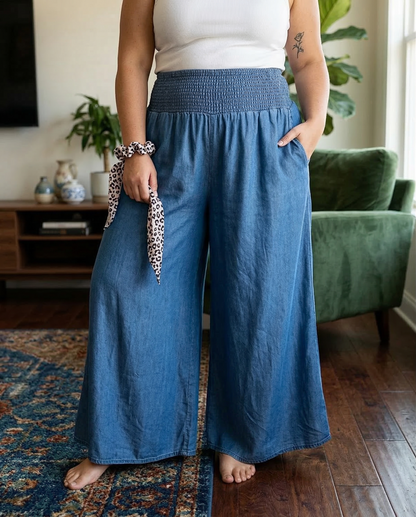 Brittany | Comfy Wide-Leg Pants