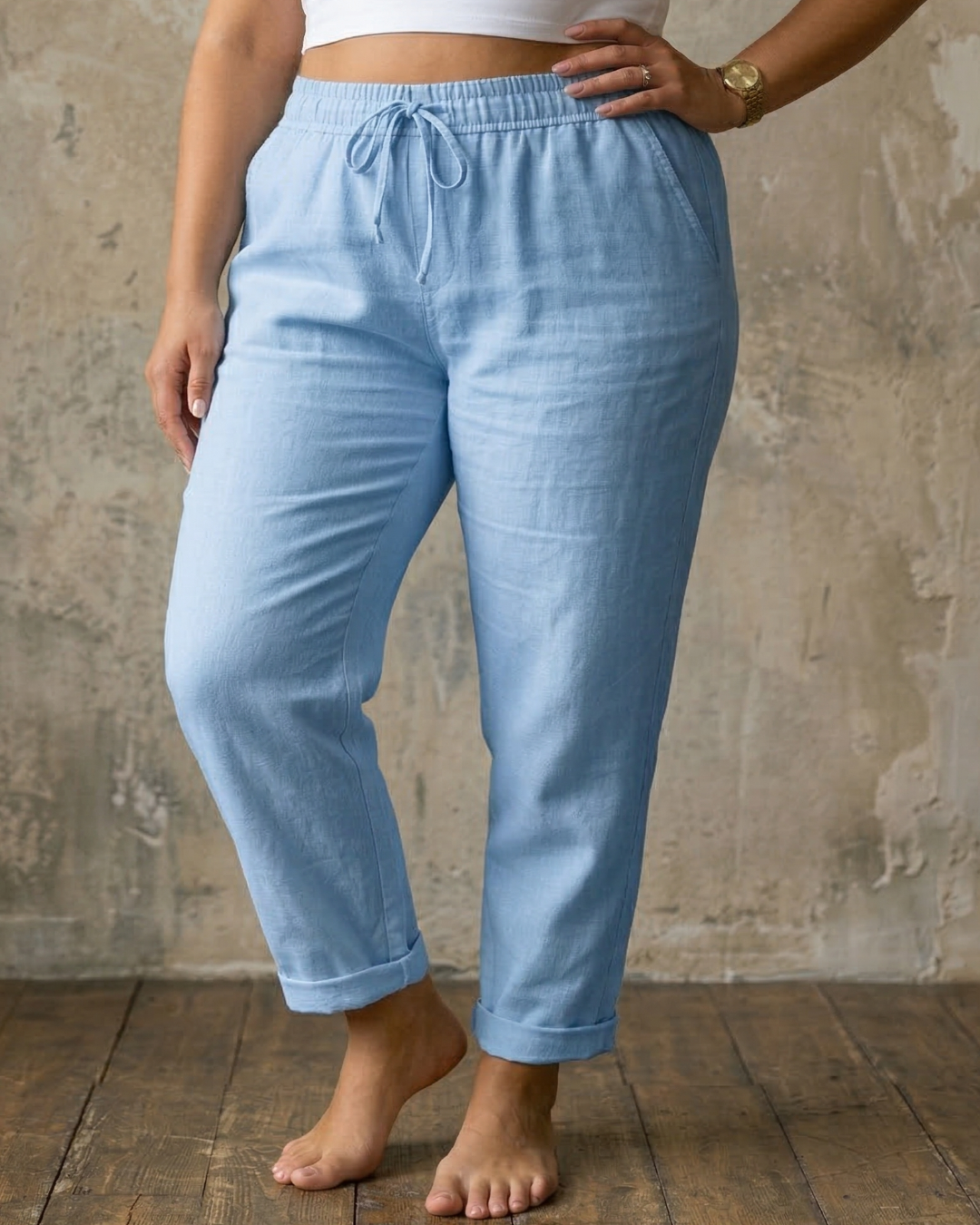 Bailey | Drawstring Relaxed Pants