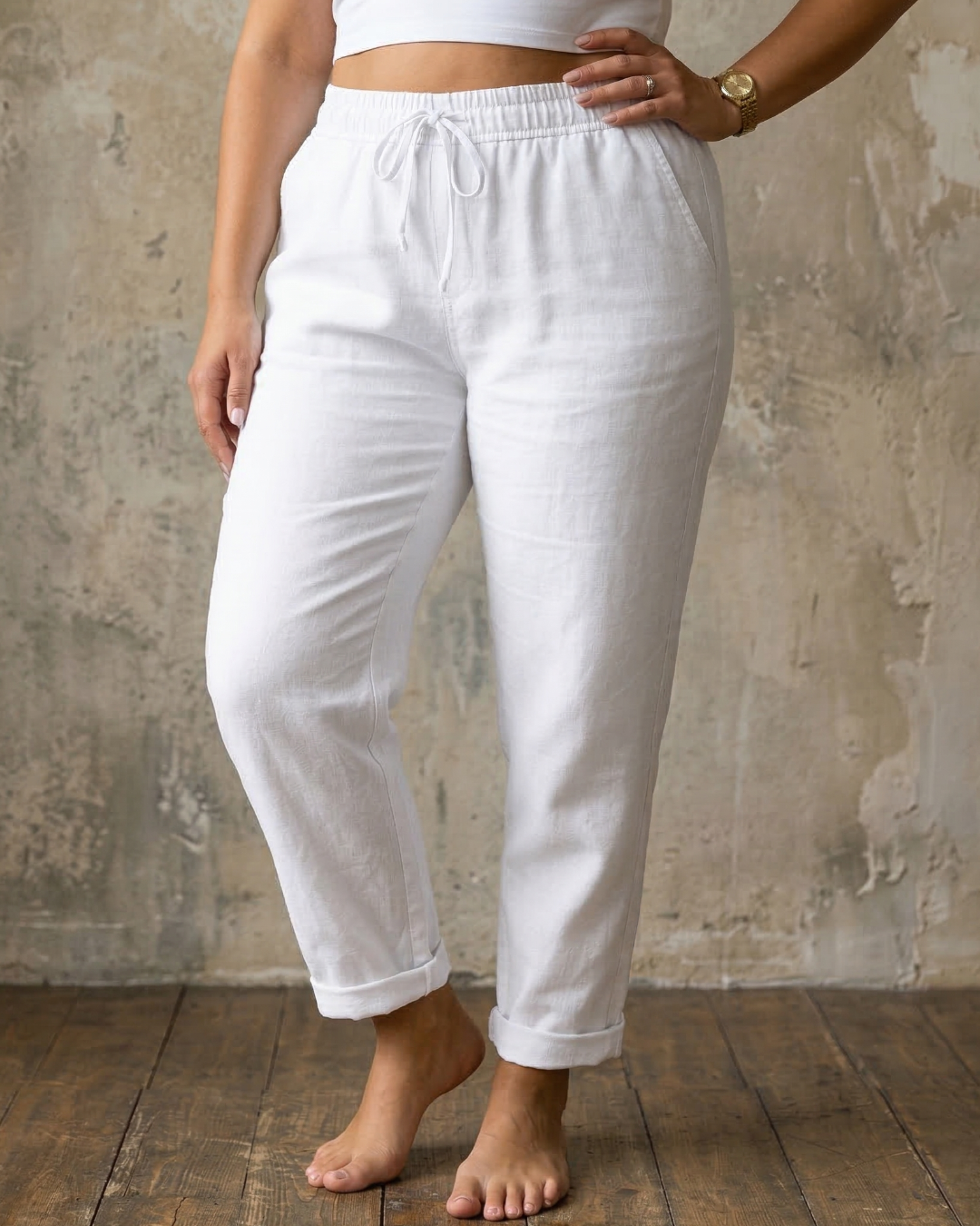 Bailey | Drawstring Relaxed Pants