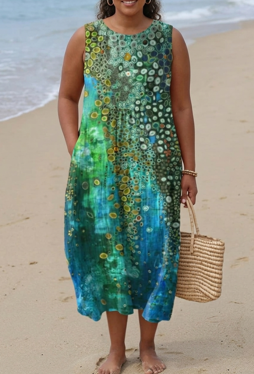 Paisley | Reef Midi Dress