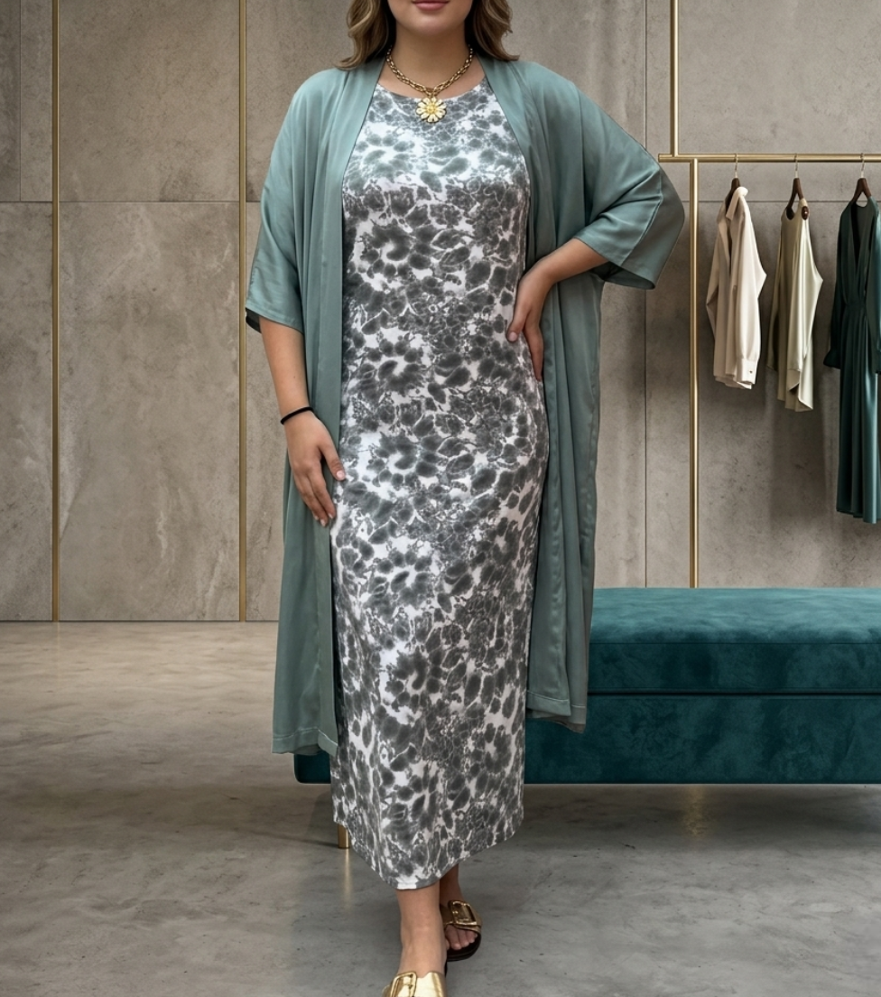 Kennedy | Dress with Matching Cardigan
