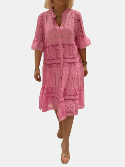 Yanira | Floral Midi Dress