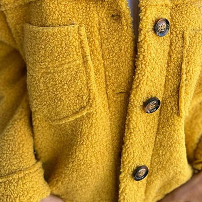 Lynn – Cosy Teddy Shacket Jacket