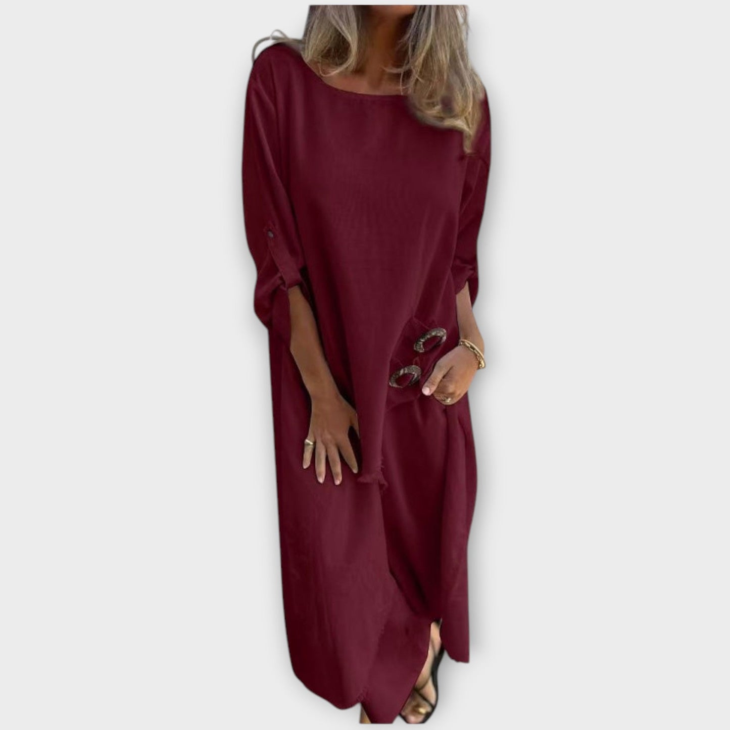 Isabel – Relaxed Linen-Look Two-Piece Set