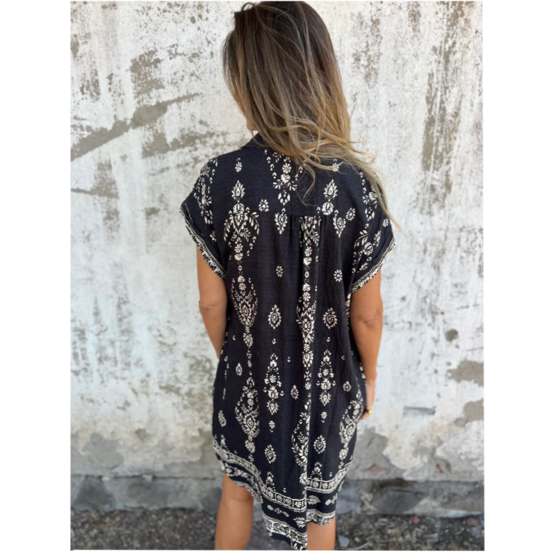 Arielle | Boho Dress ( Linen-Look )