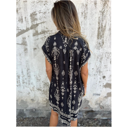 Arielle | Boho Dress ( Linen-Look )