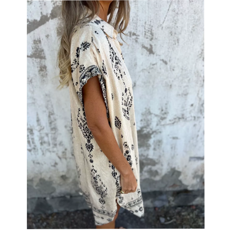 Arielle | Boho Dress ( Linen-Look )