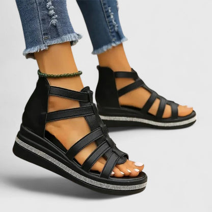 Carlee | Orthopaedic Strass Sandals