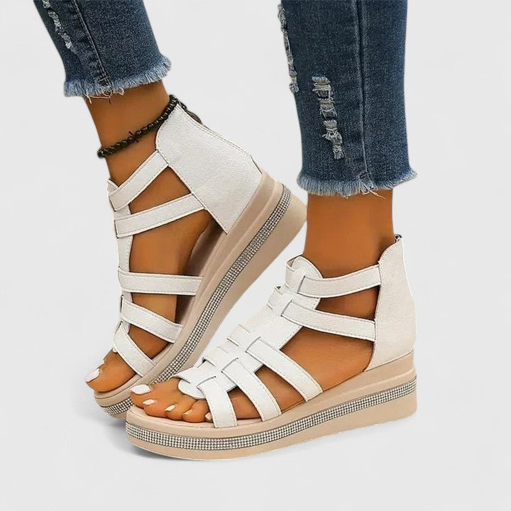Carlee | Orthopaedic Strass Sandals