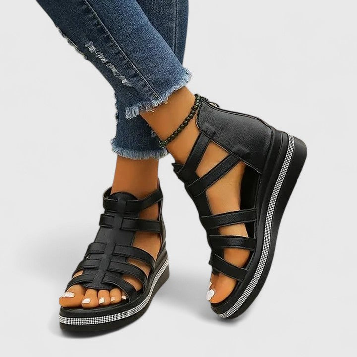 Carlee | Orthopaedic Strass Sandals