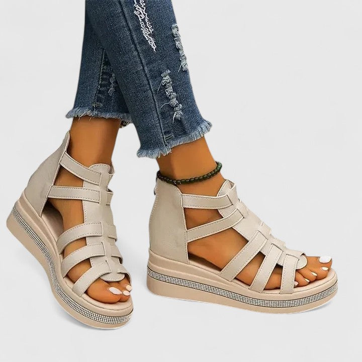 Carlee | Orthopaedic Strass Sandals