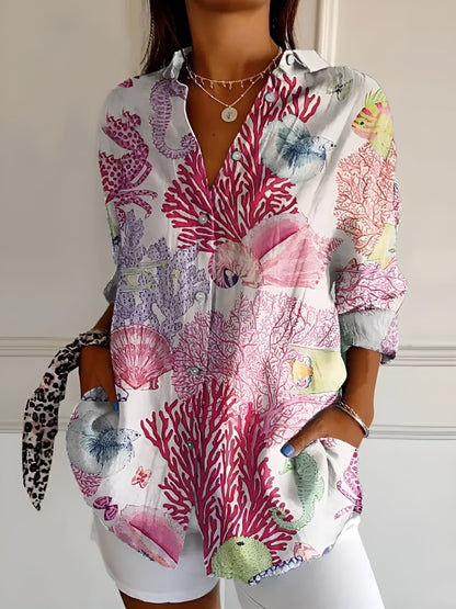 Eliza | Floral Summer Blouse