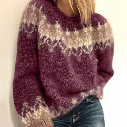 Lucille – Nordic Fair Isle Knit Jumper