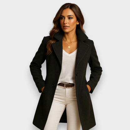 Gwendolyn – Classic Tailored Long Coat