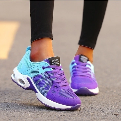 Alberta – Cushioned Air Sole Lace-Up Sneakers