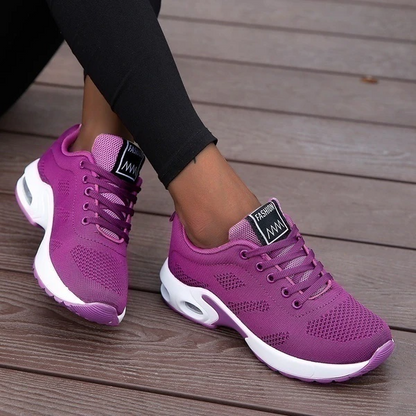 Alberta – Cushioned Air Sole Lace-Up Sneakers