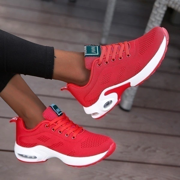 Alberta – Cushioned Air Sole Lace-Up Sneakers
